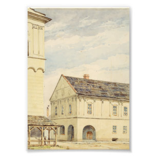 Am Glockenturm in Spisska Sobota Fotodruck