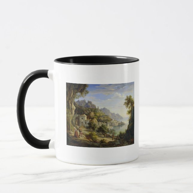 Am Golf von Salerno, 1826 Tasse (Links)
