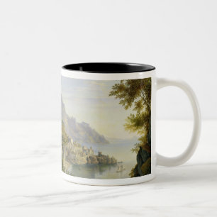Am Golf von Salerno, 1826 Zweifarbige Tasse