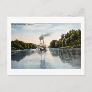 Am Green River, Kentucky Postkarte