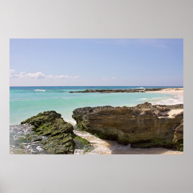 Am Karibischen Meer Poster (Vorne)