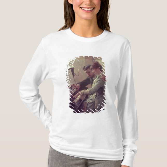 Am Klavier T-Shirt (Vorderseite)