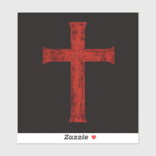 Am Kreuz Aufkleber