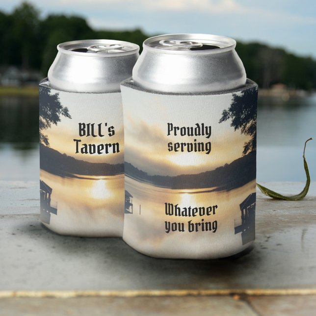 Am Lakefront servieren wir Ihnen alles was Sie mit Dosenkühler (Von Creator hochgeladen)