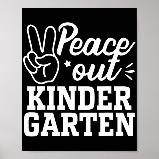 Am letzten Tag des Schullehrers K Poster (Vorne)