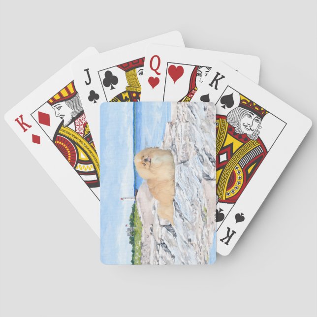 Am Leuchtturm Spielkarten (Rückseite)