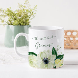 Am liebsten Grammie Hübsche wilde Rose Jäger Green Kaffeetasse
