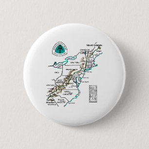 Am Logo Appalachian Trail Wanderkarte Button