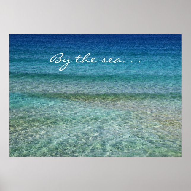 Am Meer, 28" x 20" Poster (Vorne)