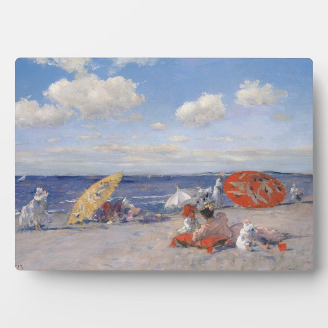 Am Meer | c.1892 Fotoplatte (Vorderseite)