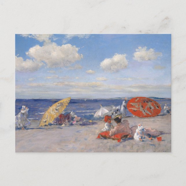 Am Meer, Canvas Print Postkarte (Vorderseite)