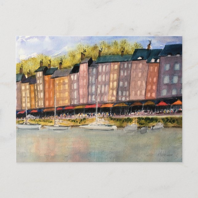 AM MEER, FRANKREICH POSTCARD POSTKARTE (Vorderseite)