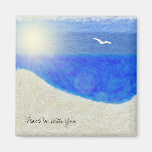 AM MEER (FRIEDEN SIE BEI IHNEN) MAGNET