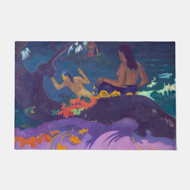Am Meer, Gauguin Fußmatte (Vorderseite)