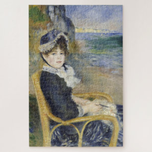 Am Meer, Ölmalerei-Porträt, Renoir Puzzle