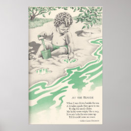 Am Meer ~ Robert Louis Stevenson Poster