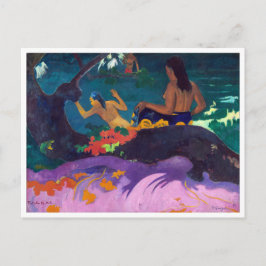 Am Meer von Gauguin Postkarte