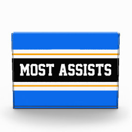 AM MEISTEN UNTERSTÜTZT Athletic Blue Schwarz-weiß  Fotoblock