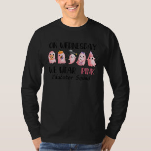 Am Mittwoch tragen wir eine Pink-Pädagogik T-Shirt