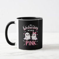 Am Mittwoch tragen wir einen pinkfarbenen, süßen H