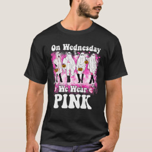 Am Mittwoch tragen wir Pink Ghost Dance Halloween T-Shirt