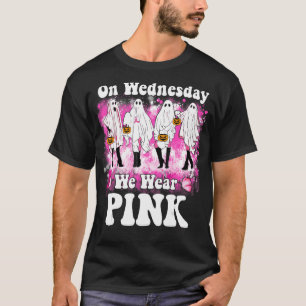 Am Mittwoch tragen wir Pink Ghost Dance Halloween T-Shirt