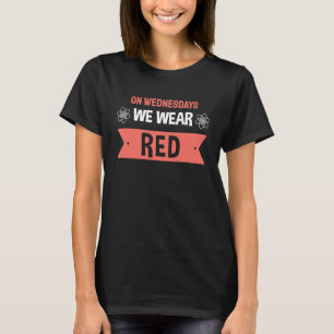 Am Mittwoch tragen wir Red Teacher Red für Ed 11 T-Shirt