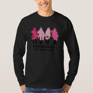 Am Mittwoch tragen wir rosa Geist T-Shirt