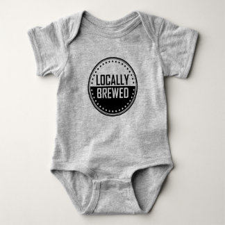 Am Ort gebrauter Baby-Bodysuit Baby Strampler