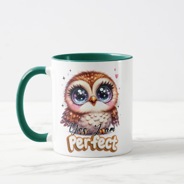 Am Perfect Quote Tasse | Vertrauter und lustiger S (Links)