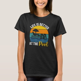 Am Pool für Frauen Cabana Boy und Poolmann T-Shirt