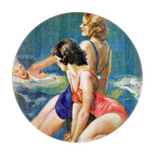 Am Pool Schneidebrett