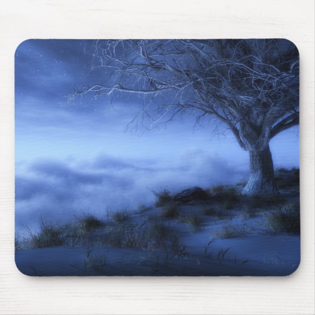 Am Rand der Welt (Winter) Mousepad (Vorne)