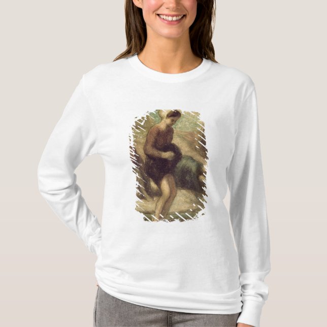 Am Rand des Wassers c.1849-53 T-Shirt (Vorderseite)