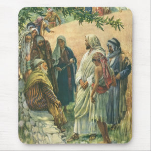 Am Sabbat arbeiten, Vintage Religion Mousepad