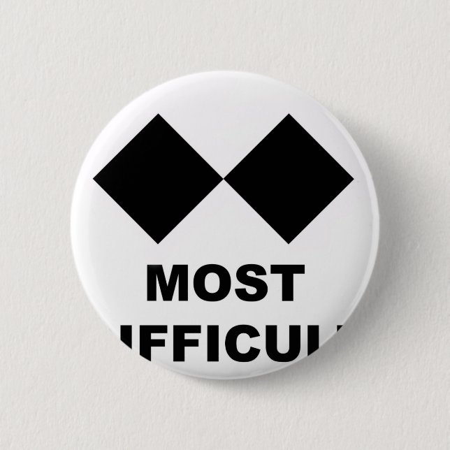 Am schwierigsten button (Vorderseite)