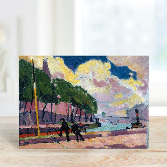 Am Seine-Ufer | Henry Lyman Saően Karte (Von Creator hochgeladen)