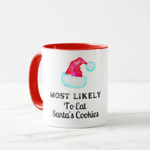Am seltsamsten ist es, dass der Weihnachtsmann sei Tasse