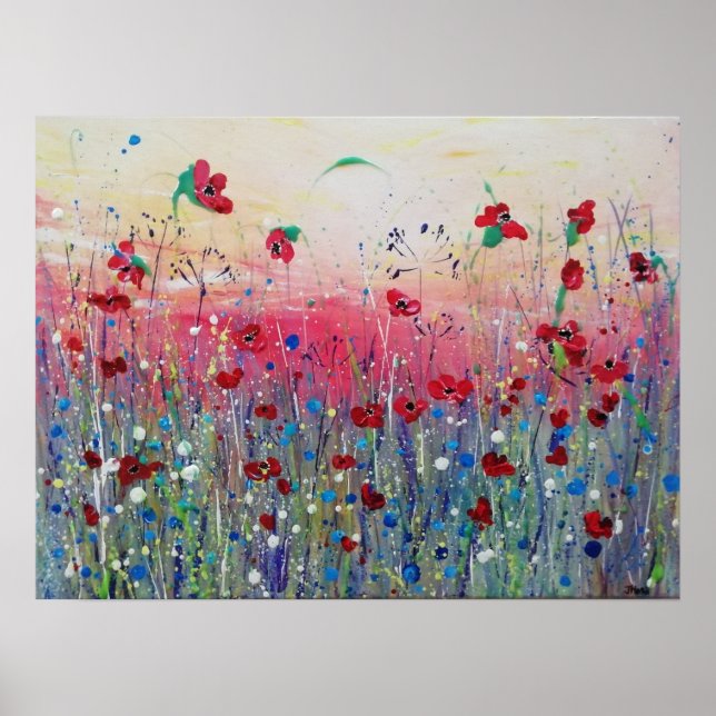 Am Sonnenuntergang - Gedenktag Poster (Vorne)