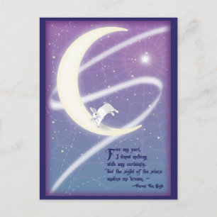 AM SPIEL IM COSMOS POSTKARTE