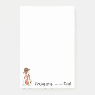 Am Staff Vater Post-it Klebezettel