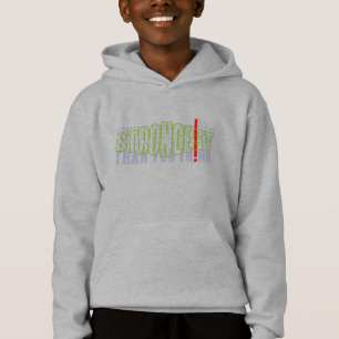 am stärksten als Sie denken   Kids Hoodie