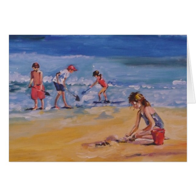 Am Strand (Vorderseite (Horizontal))