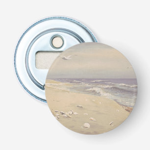 Am Strand (1879) - Vintage Küstenkunst Flaschenöffner