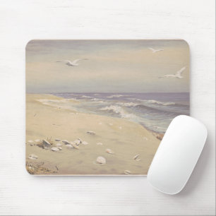 Am Strand (1879) - Vintage Küstenkunst Mousepad