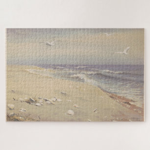 Am Strand (1879) - Vintage Küstenkunst Puzzle