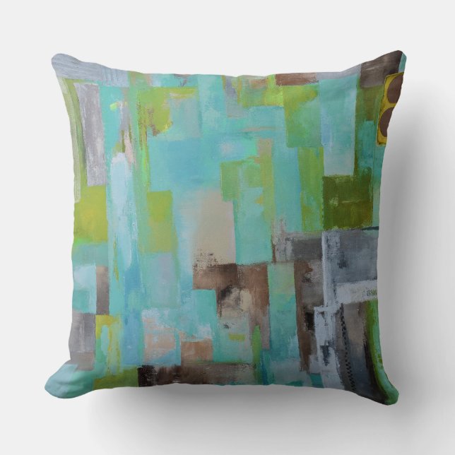Am Strand 20 x 20 Poly Throw Kissen (Vorderseite)