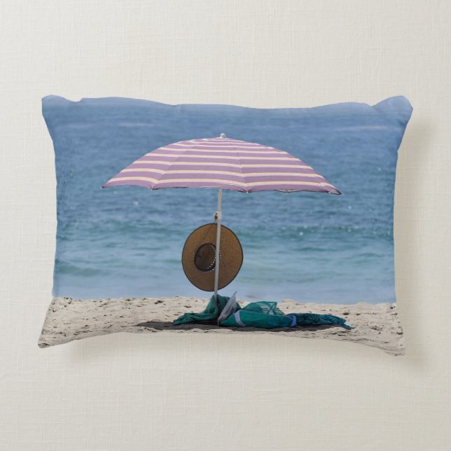 Am Strand Dekokissen (Rückseite)