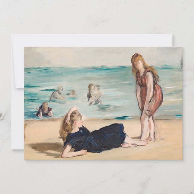 Am Strand | Édouard Manet (Vorderseite)