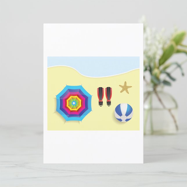 Am Strand Einladung (Von Creator hochgeladen)